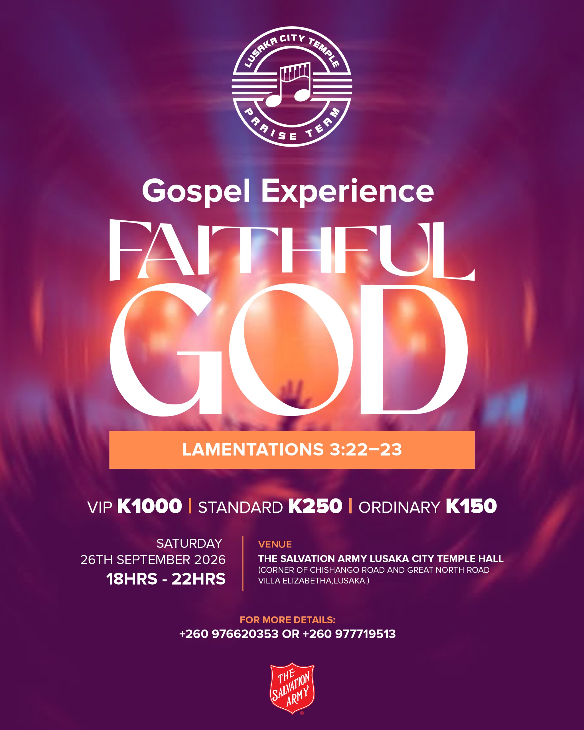 Gospel Experience at Lusaka City Temple Church